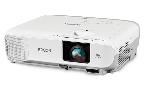 Projetor Epson W39 para locação em Campinas